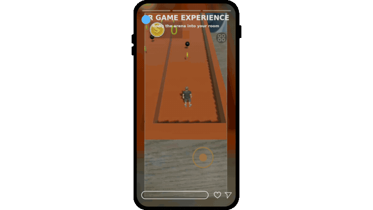 AR Maze Runner mobile game preview